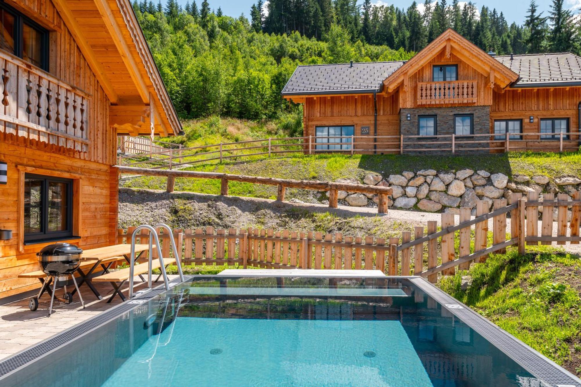 Poolchalet Dachsteinblick พรุกแกร์น ภายนอก รูปภาพ