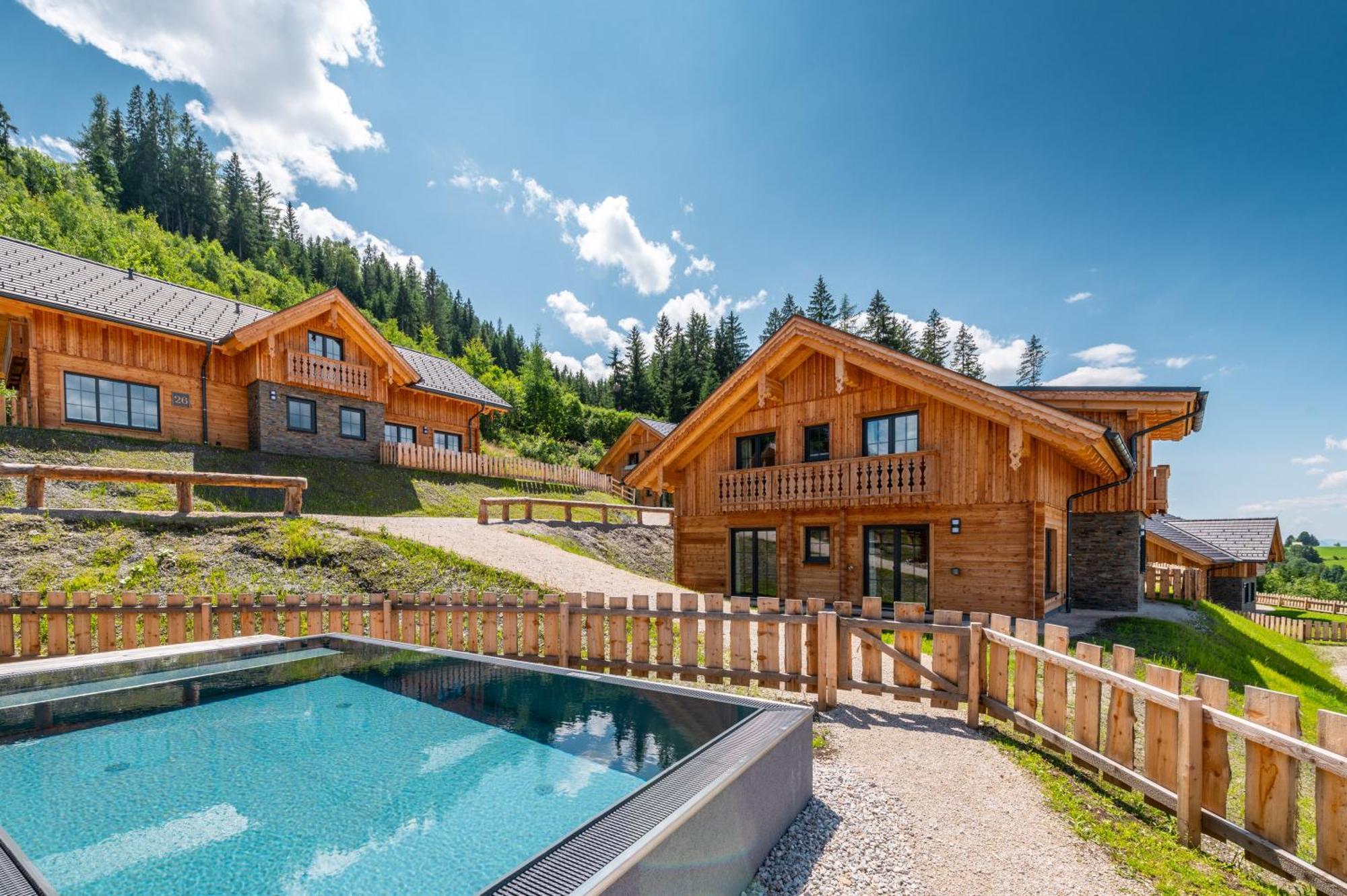 Poolchalet Dachsteinblick พรุกแกร์น ภายนอก รูปภาพ